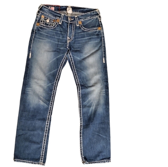 Vintage True Religion Jeans Size 31 BILLY SUPER T Blue - Picture 2 of 5